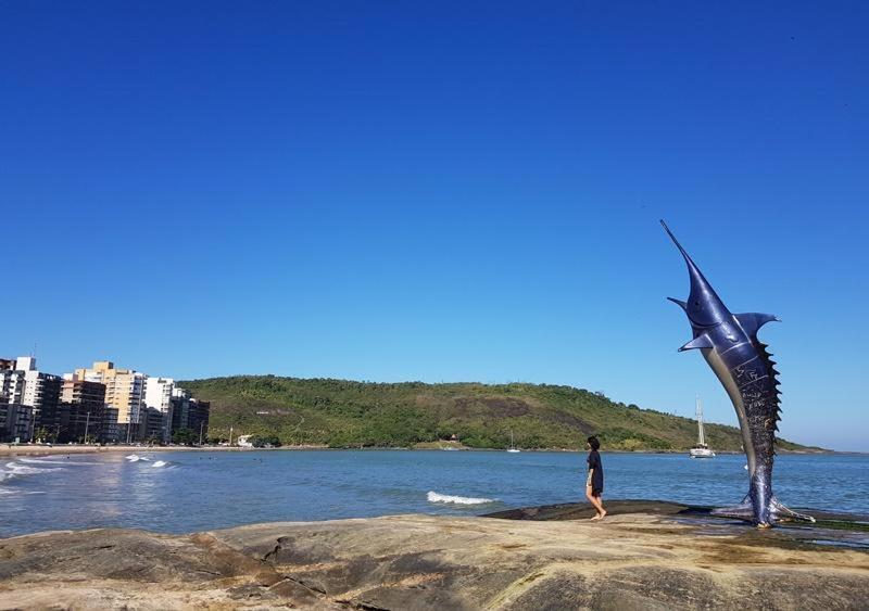 Apartmán Praia Do Morro - Guarapari - Apto 2 Quartos Com Internet - Piscina - Ar Split - Edificio Gil Nogueira Exteriér fotografie